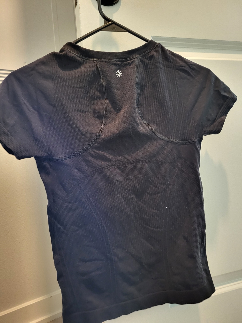 Athleta Womens Short Sleeve Athleisure Top
